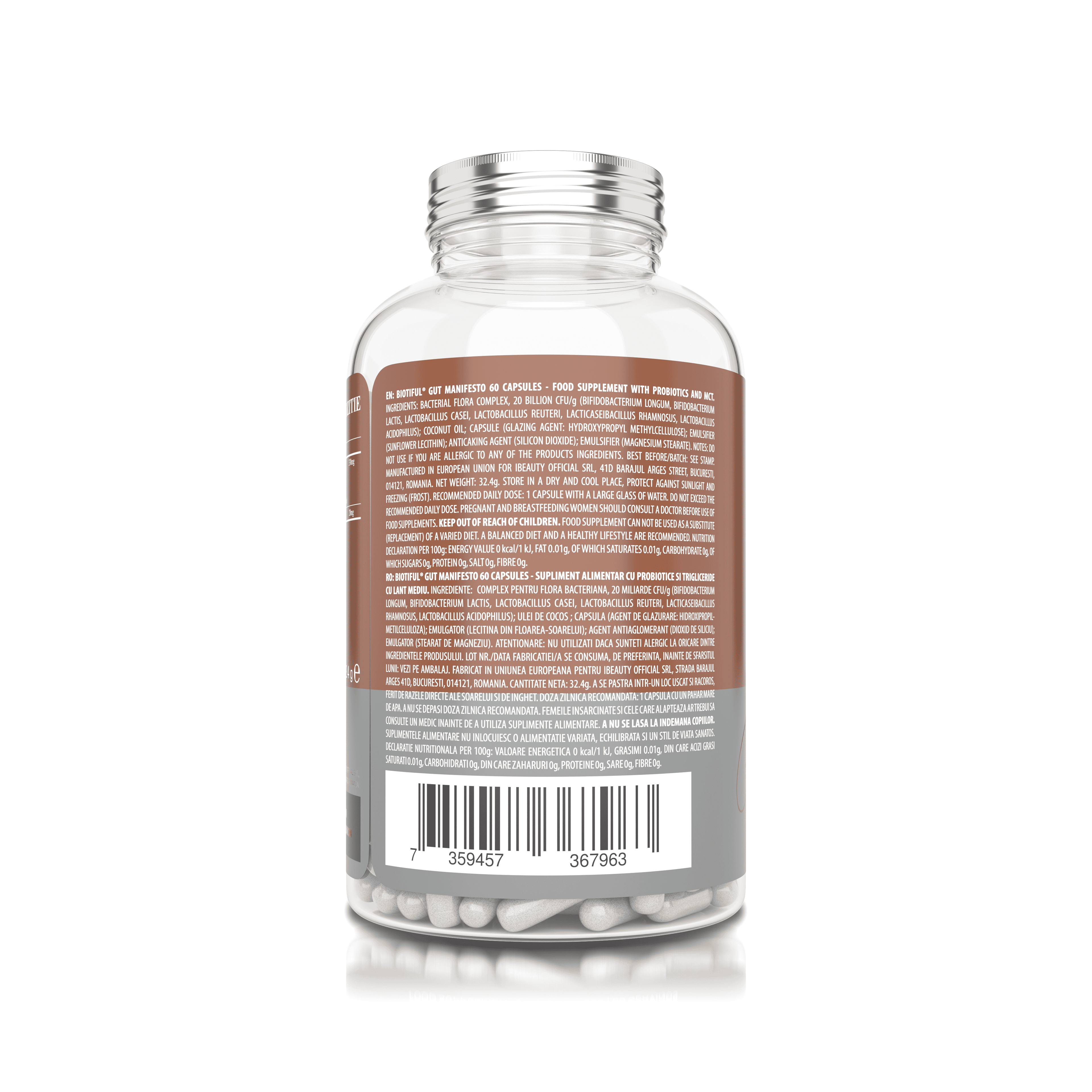 BIOTIFUL - GUT MANIFESTO -  60 cps